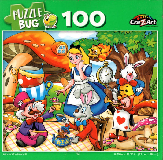 Alice in Wonderland II - 100 Piece Jigsaw Puzzle