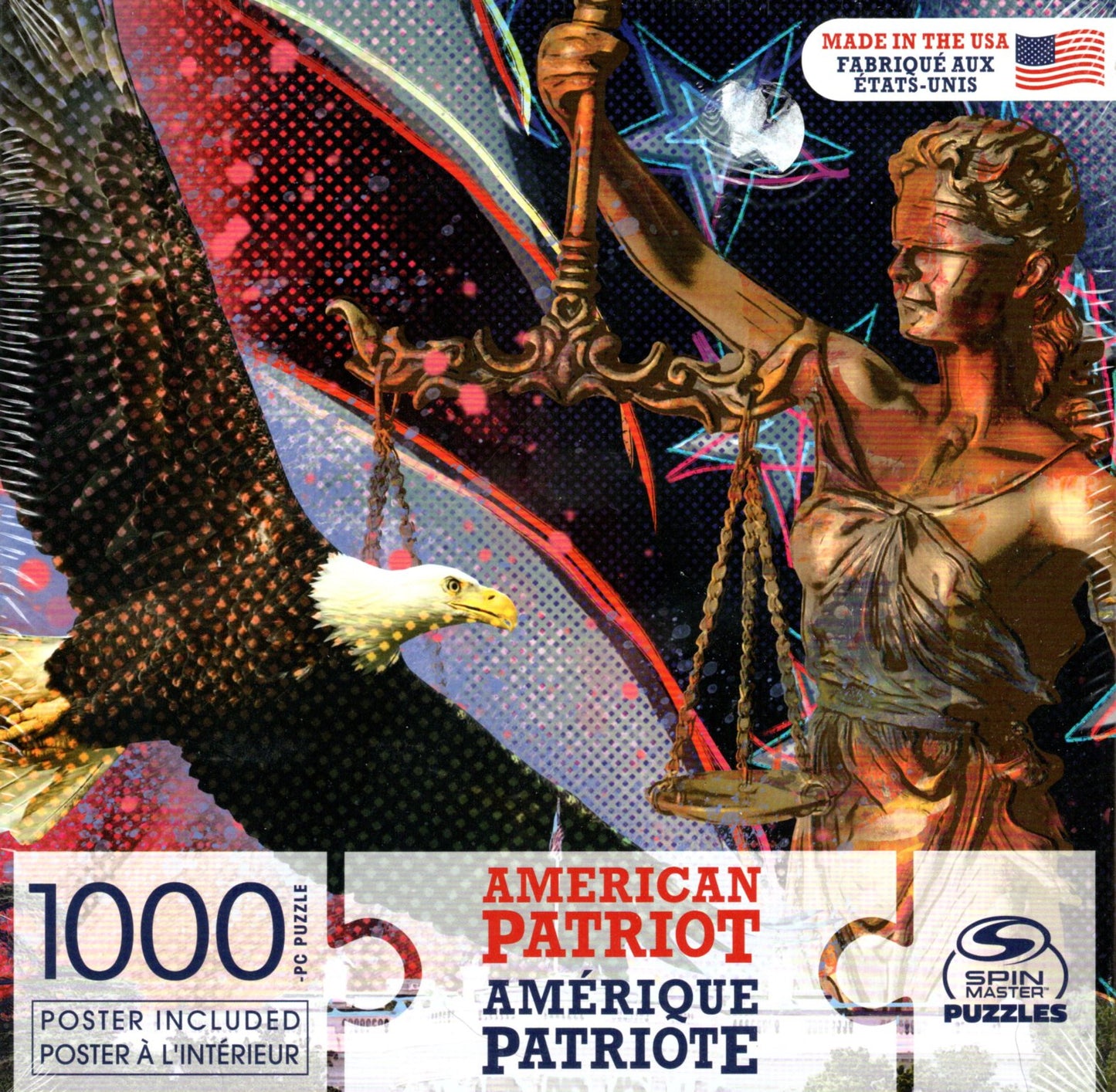 American Patriot - 1000 Pieces Jigsaw Puzzle (Set of 3 Pack)