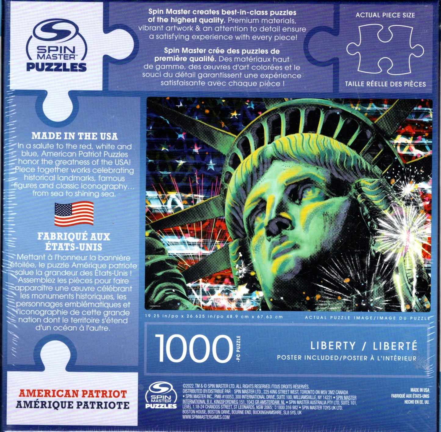 American Patriot - 1000 Pieces Jigsaw Puzzle v2