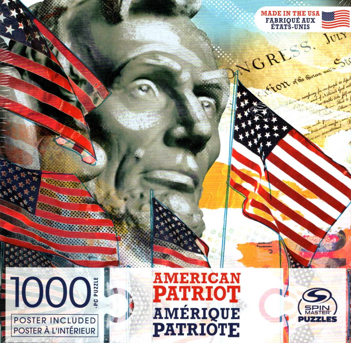 American Patriot - 1000 Pieces Jigsaw Puzzle (Set of 3 Pack)