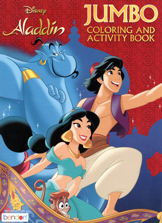 Aladdin - Jumbo Coloring & Activity Book