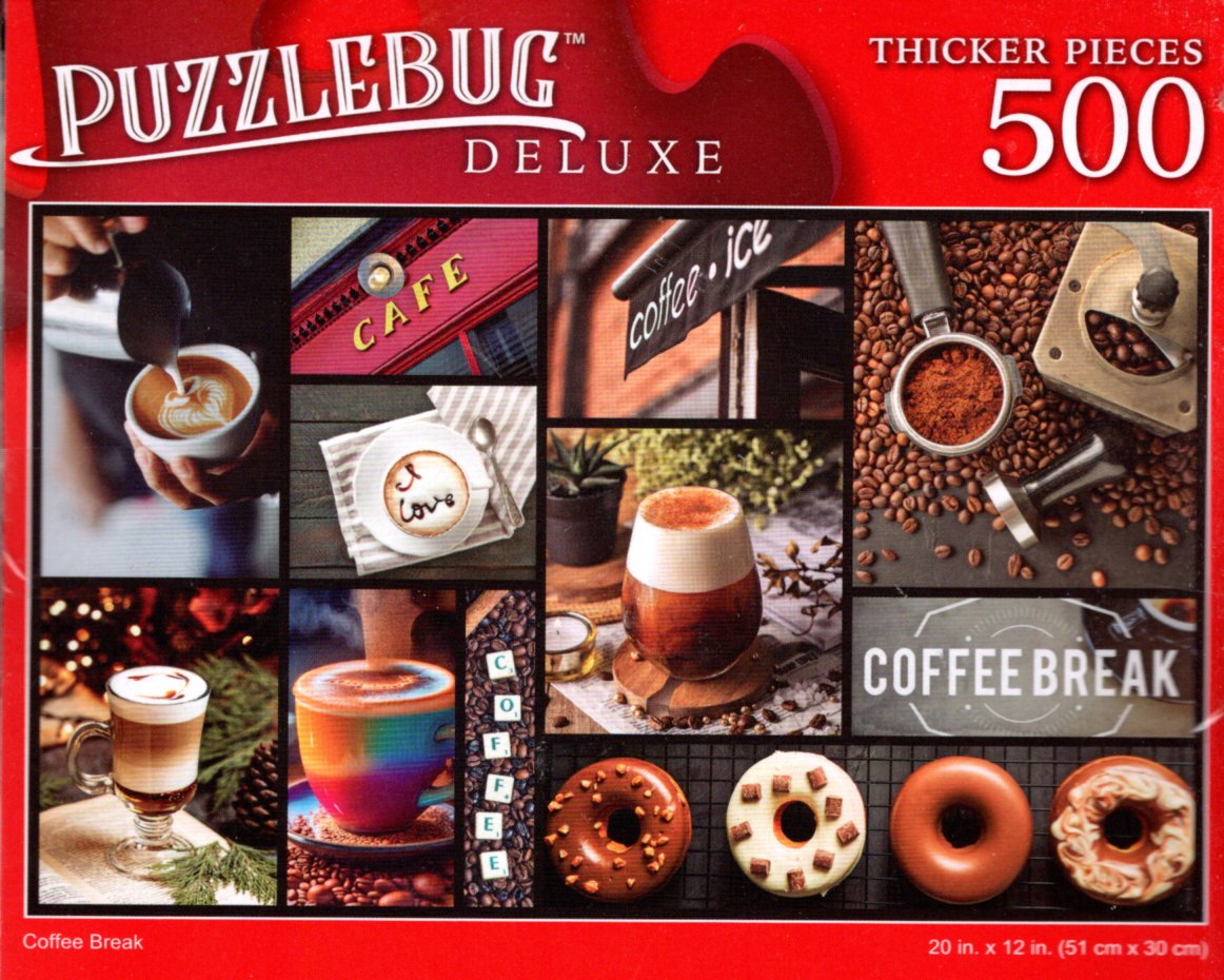 Coffee Break - 500 Pieces Deluxe Jigsaw Puzzle