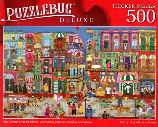 New Orleans - 500 Pieces Deluxe Jigsaw Puzzle