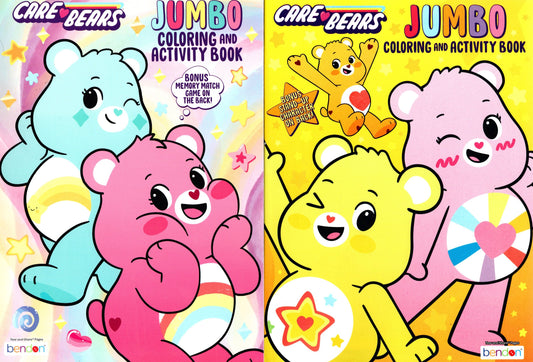 Care Bears - Jumbo Coloring & Activity Book (Set of 2 Books)