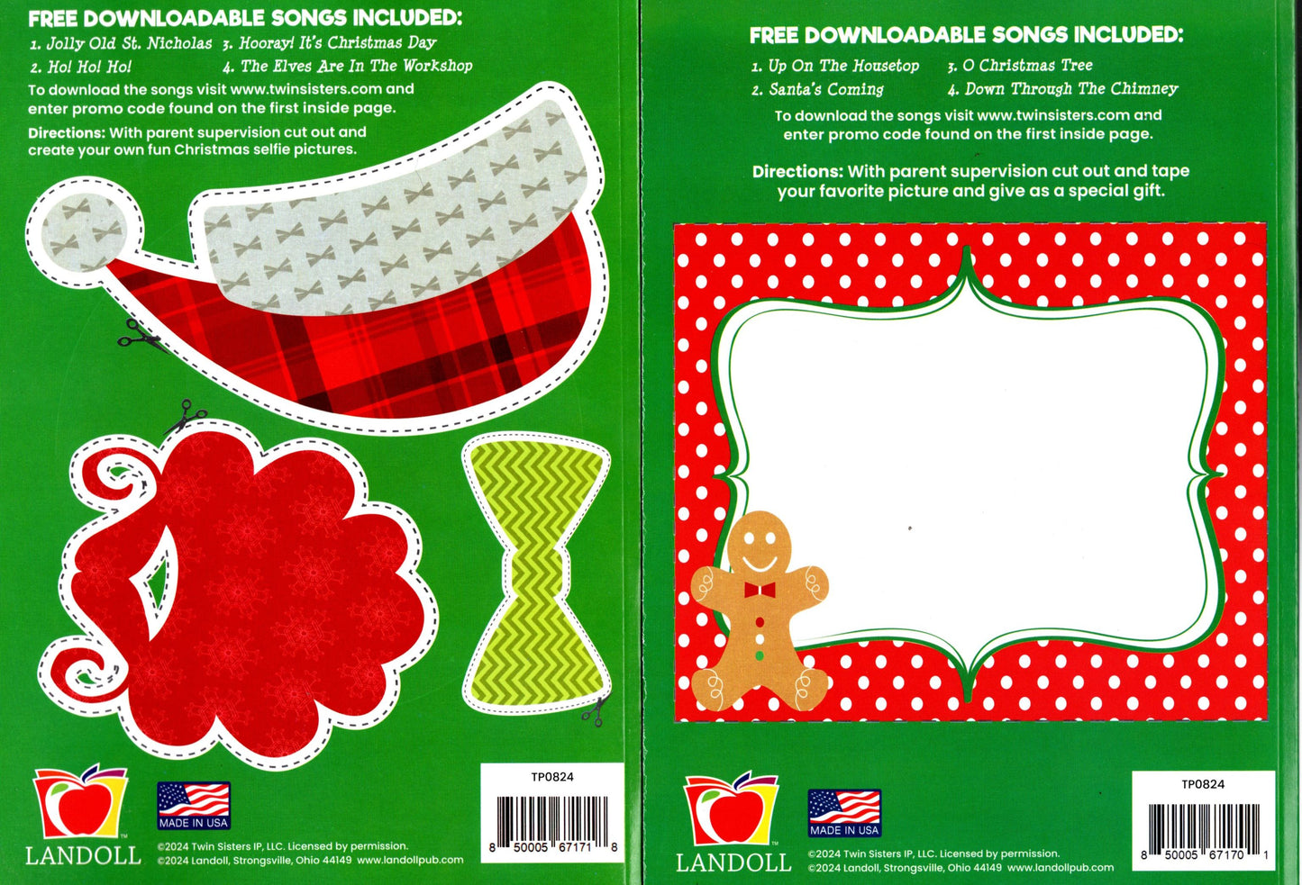 Christmas Holiday - Jumbo Coloring & Activity Book (Set of 2 Books) v2