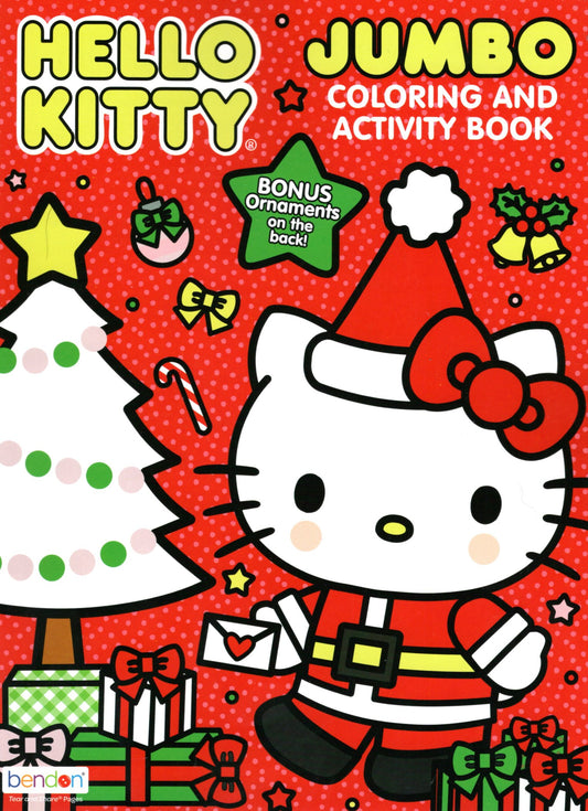 Hello Kitty - Holiday and Christmas - Jumbo Coloring & Activity Book