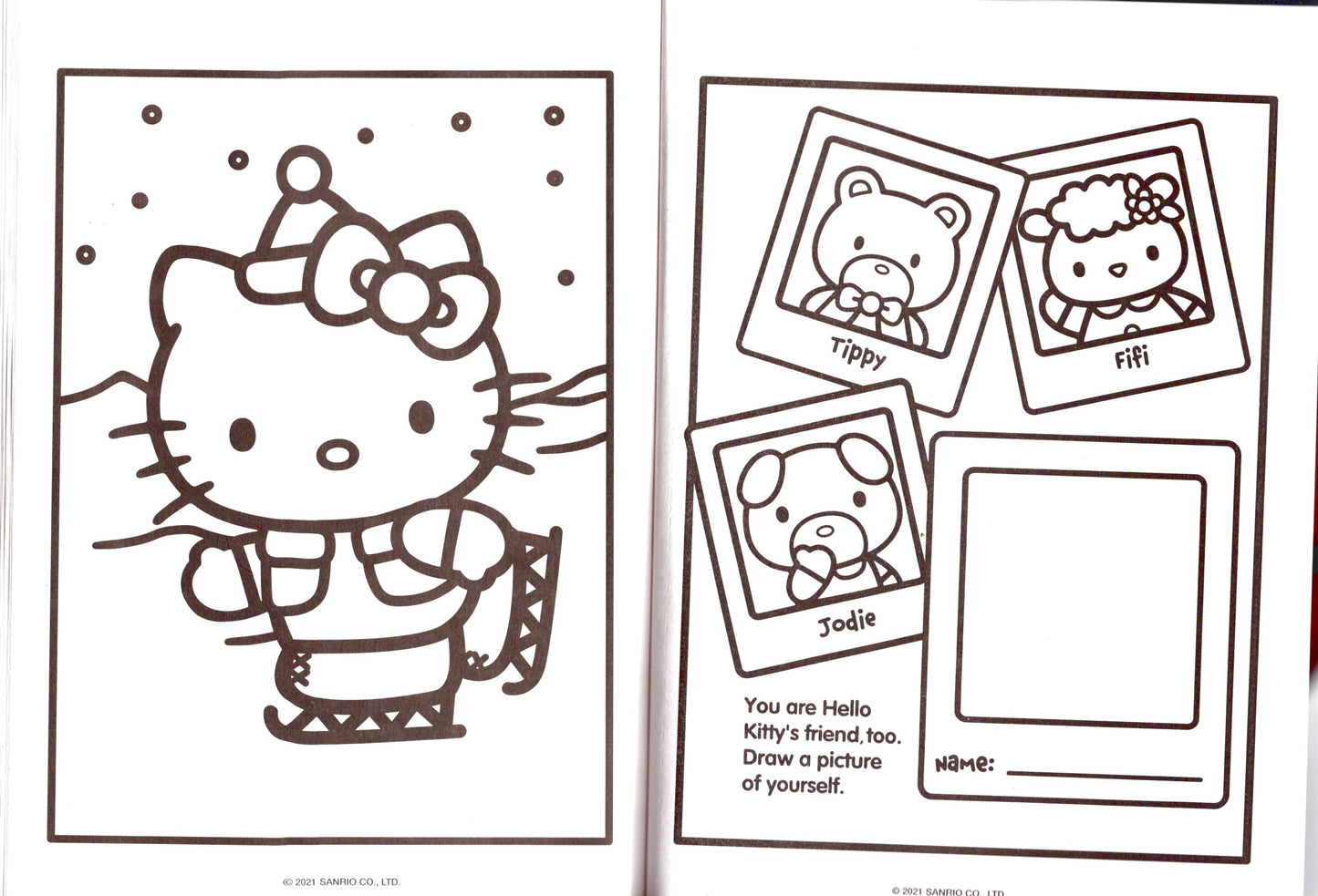 Hello Kitty - Holiday and Christmas - Jumbo Coloring & Activity Book