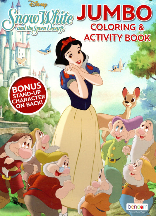 Snow White and Seven Dwarfs - Jumbo Coloring & Activity Book