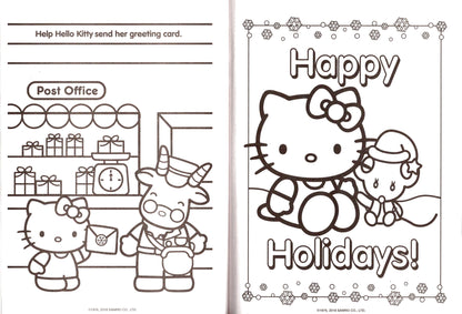 Hello Kitty - Holiday and Christmas - Jumbo Coloring & Activity Book v4