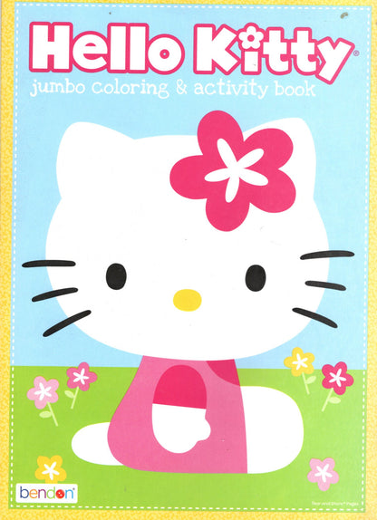 Hello Kitty - Jumbo Coloring & Activity Book v5