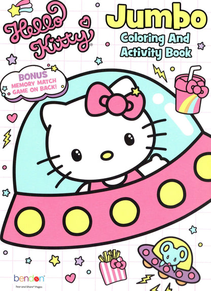 Hello Kitty - Jumbo Coloring & Activity Book v10