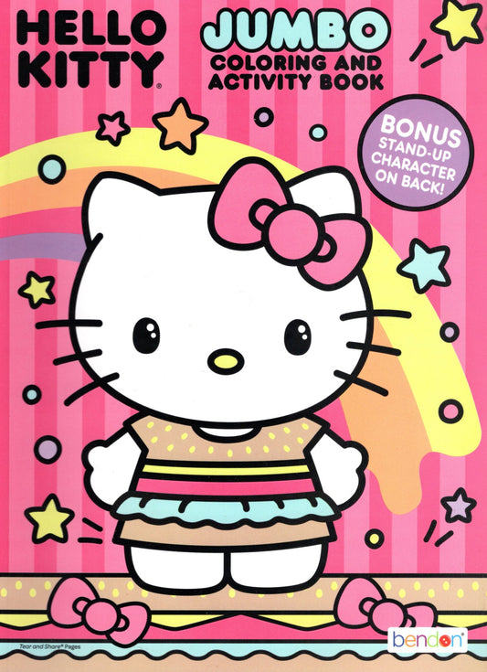 Hello Kitty - Jumbo Coloring & Activity Book v8