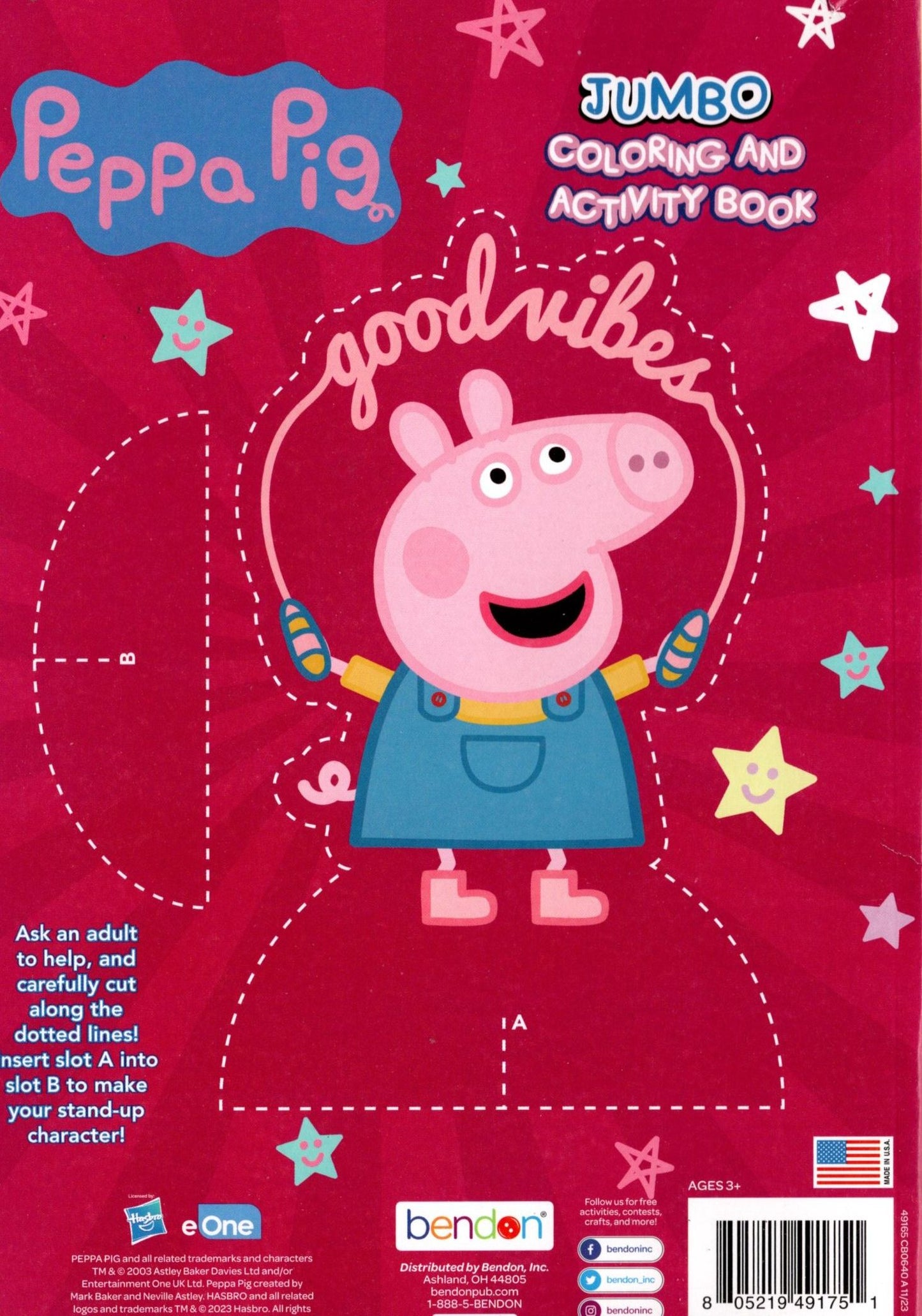 Peppa Pig - Jumbo Coloring & Activity Book v4