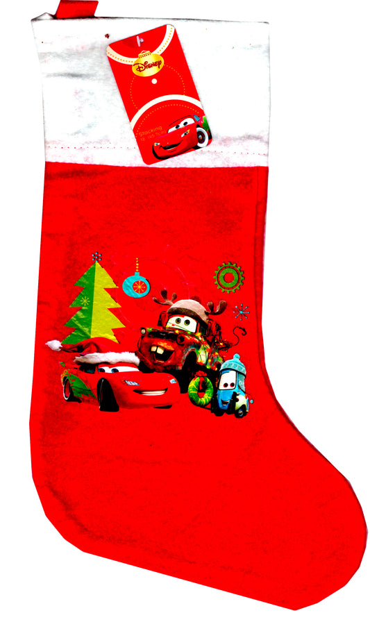 Disney Cars - Kids Felt Holiday Stocking Home Decor v5