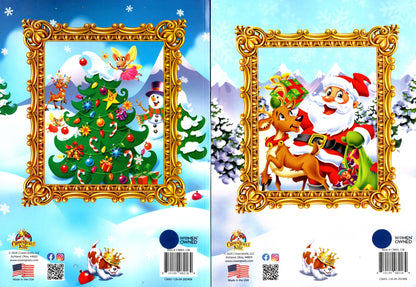 Magical Christmas & Santa's Christmas Surprise - Holiday - Coloring Book