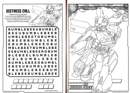 Transformers - Jumbo Coloring & Activity Book (Set of 3 Books)