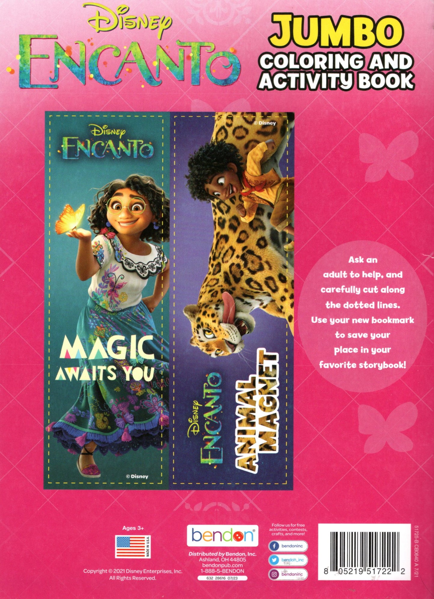 Disney Encanto - Jumbo Coloring & Activity Book