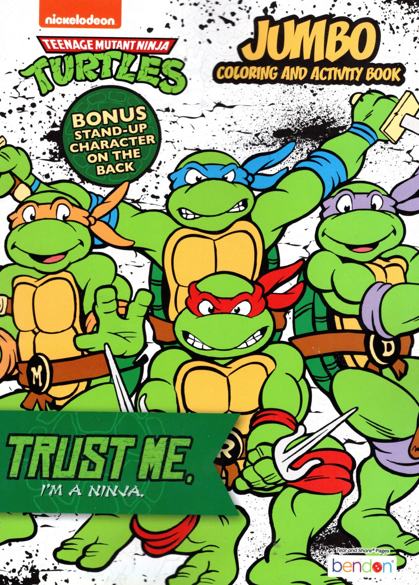 Teenage Mutant Ninja - Trust Me I'm a Ninja - Jumbo Coloring & Activity Book