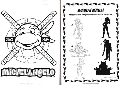 Teenage Mutant Ninja - Trust Me I'm a Ninja - Jumbo Coloring & Activity Book