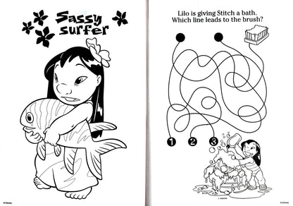 Stitch - Jumbo Coloring & Activity Book