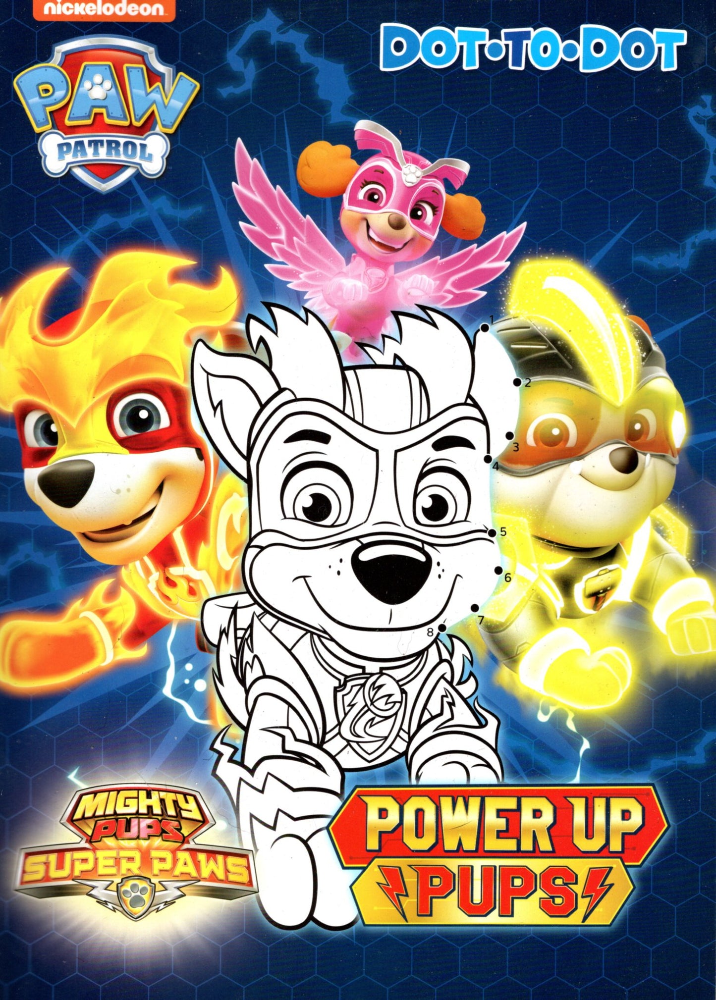 Paw Patrol - Power Up Pups - Dot to Dot - Coloring & Activity Books