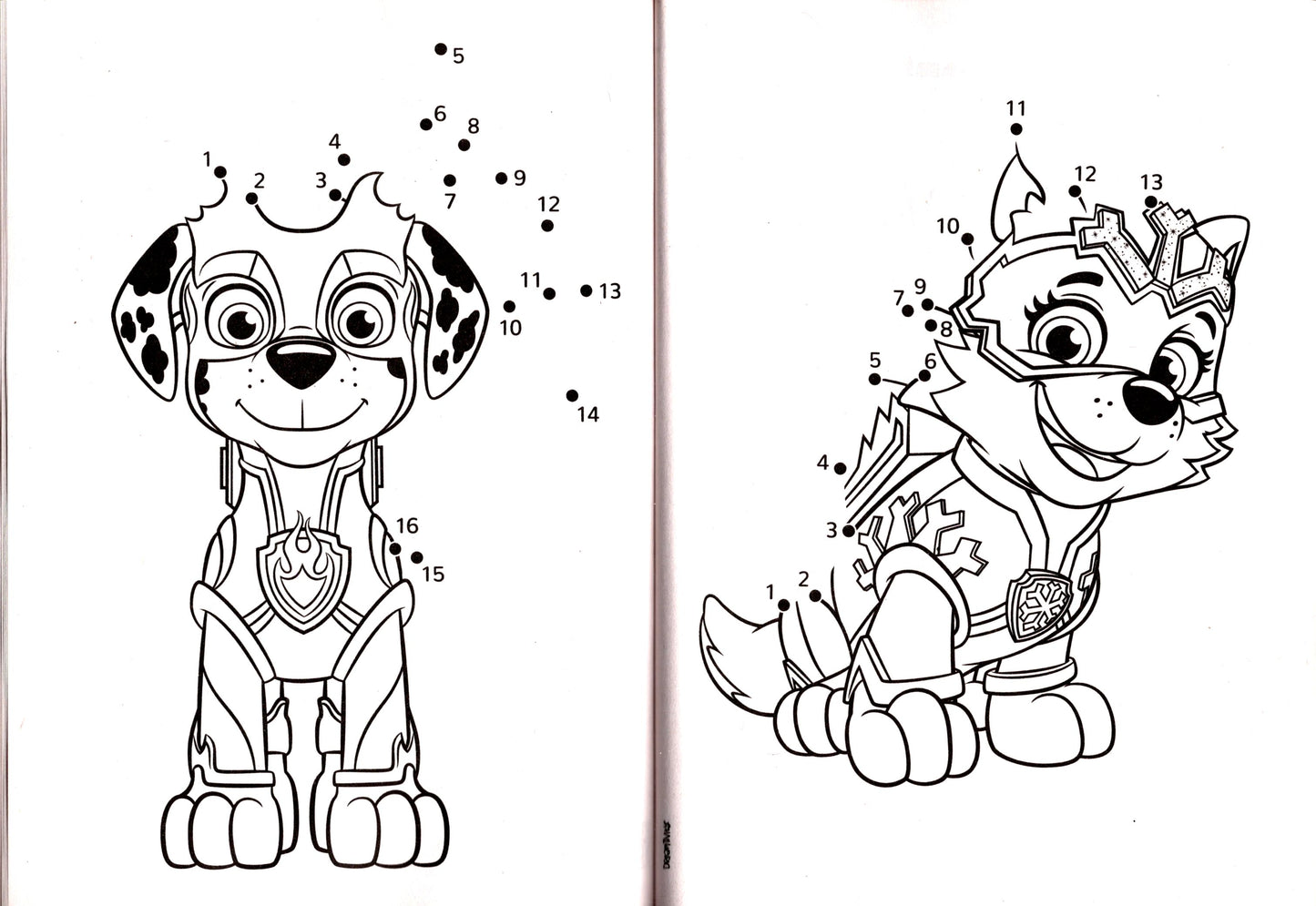 Paw Patrol - Power Up Pups - Dot to Dot - Coloring & Activity Books