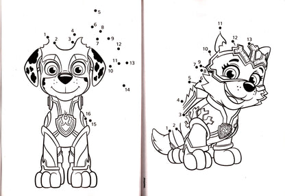 Paw Patrol - Power Up Pups - Dot to Dot - Coloring & Activity Books