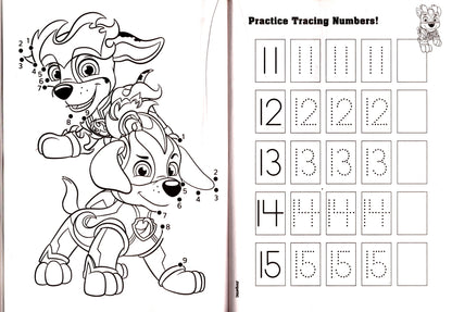 Paw Patrol - Power Up Pups - Dot to Dot - Coloring & Activity Books