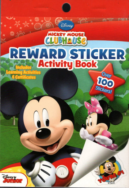 MICKEY MOUSE CLUBHOUSE. MICKY & BLUE'S - Reward Sticker Activity Coloring Book