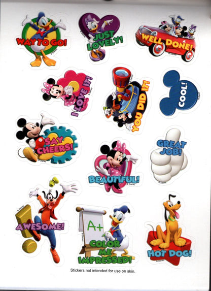 MICKEY MOUSE CLUBHOUSE. MICKY & BLUE'S - Reward Sticker Activity Coloring Book