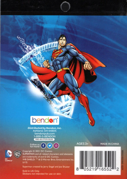 SUPERMAN - Reward Sticker Activity Coloring Booklet over 100st