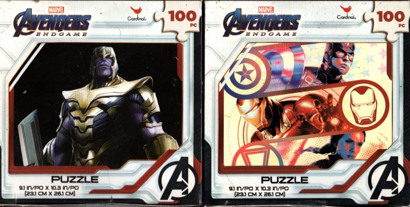 Marvel Avengers - 100 Pieces Jigsaw Puzzle (Set of 2) v4