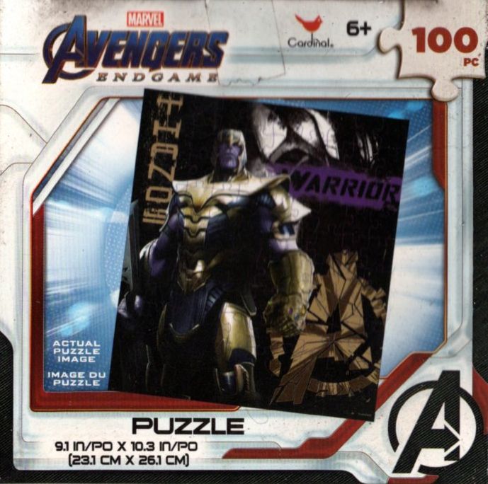 Marvel Avengers - 100 Pieces Jigsaw Puzzle v5