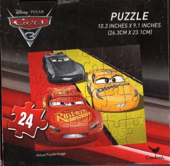 Cars - 48 Piece Jigsaw Puzzle (Set of 3)