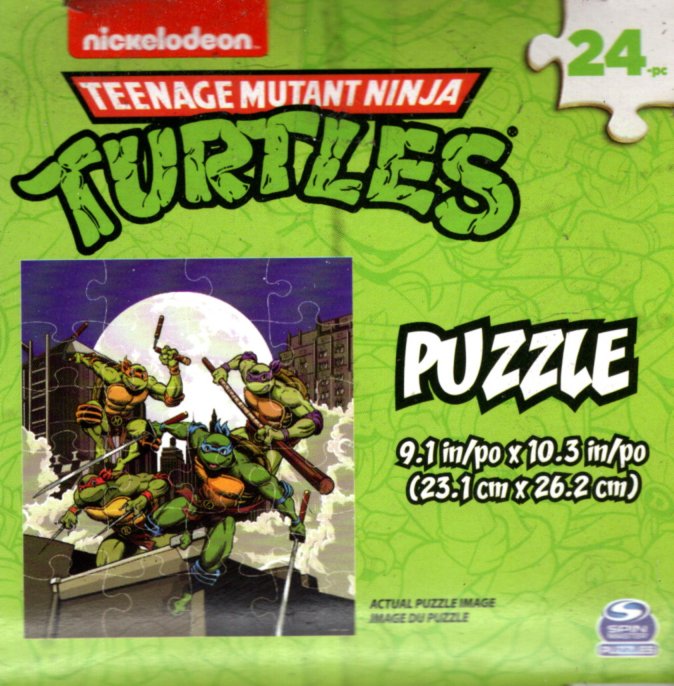 Nickelodeon Turtles - 24 Pieces Jigsaw Puzzle