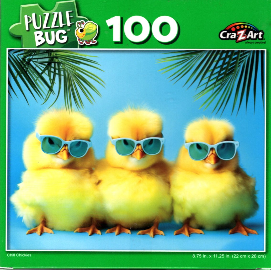 Chill Chickies - 100 Piece Jigsaw Puzzle