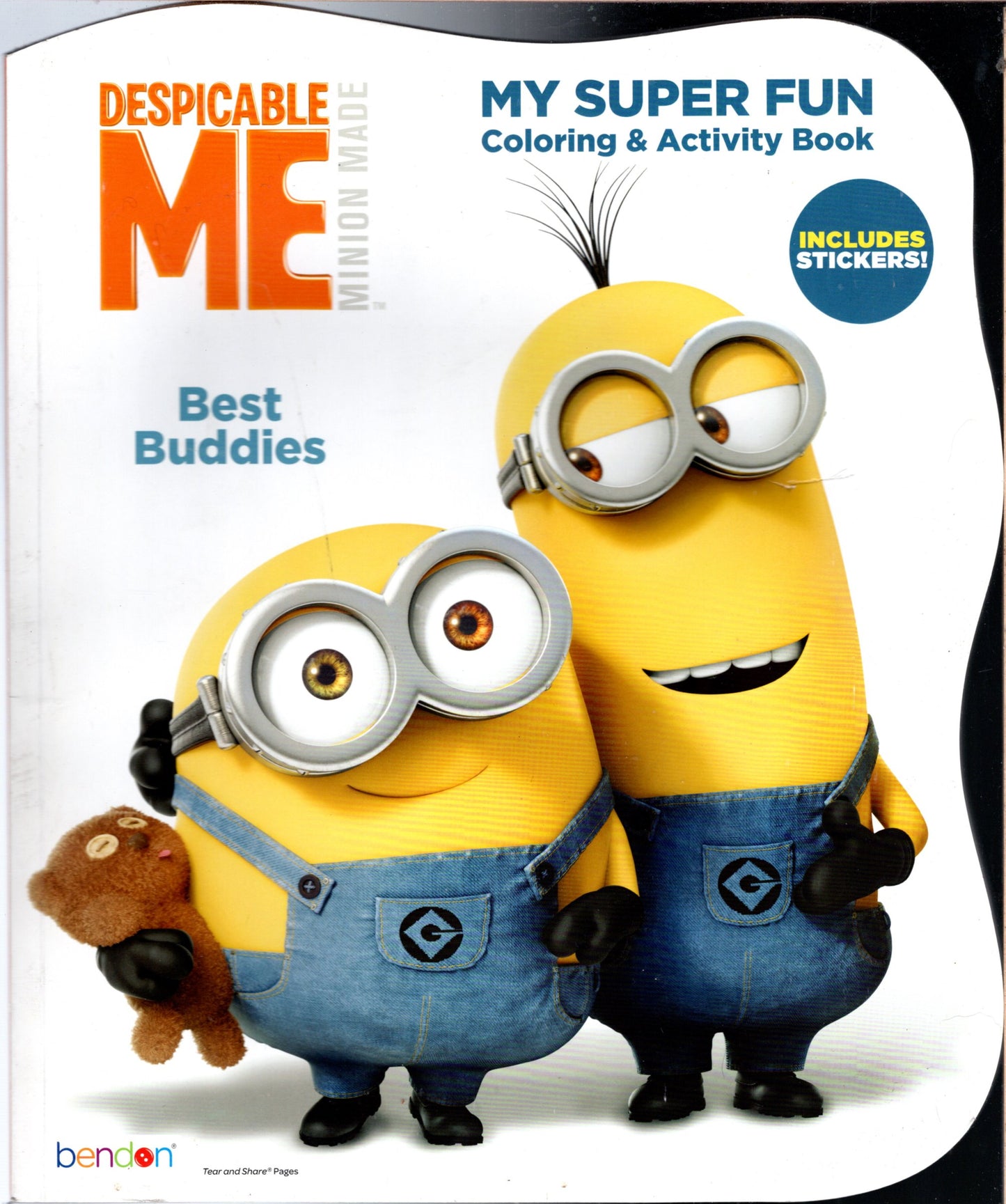 Despicable Me - My super Fun - Coloring & Activity Book Includes Stickers