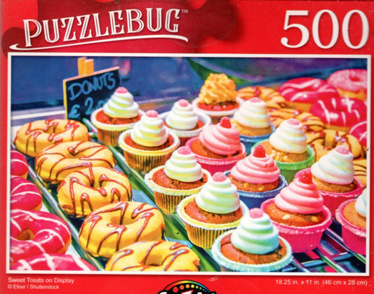 Sweet Treats on Display - 500 Pieces Jigsaw Puzzle