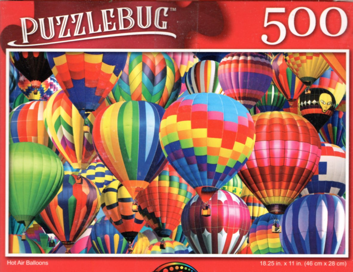 Hot Air Balloons - 500 Pieces Jigsaw Puzzle