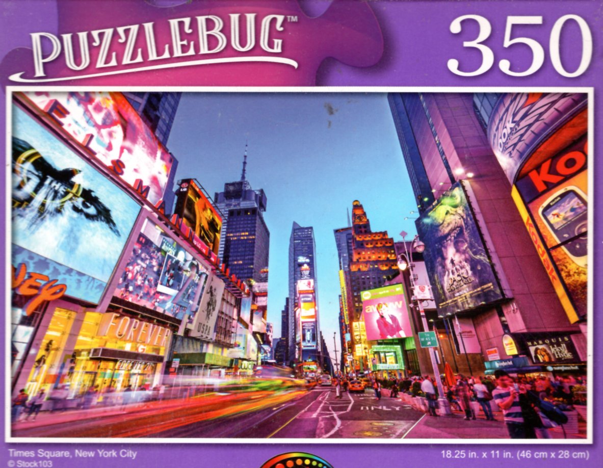 Times Square, New York City - 350 Pieces Jigsaw Puzzle