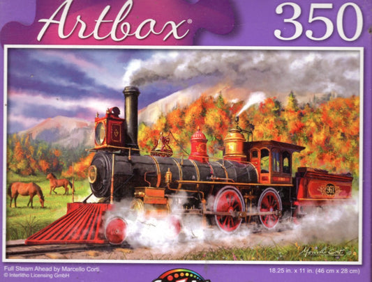 Full Steam Ahead - 350 Pieces Jigsaw Puzzle