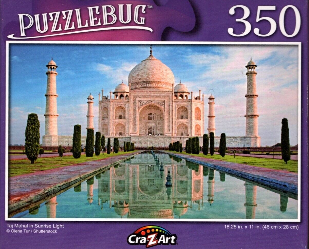 Taj - Mahal in Sunrise Light - 350 Pieces Jigsaw Puzzle