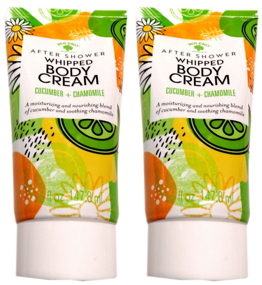 Whipped Body Cream Cucumber & Chamomile 5fl oz (147.8ml) Set