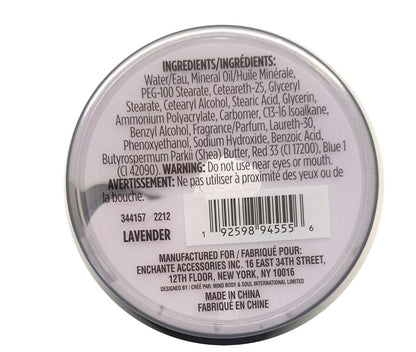 Body Butter - Lavender Scented - Luxury Skin Care 3.4fl oz. 100ml