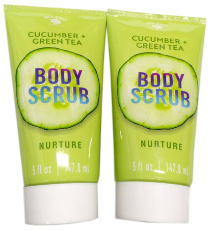 Body Scrub Cucumber & Green Tea Nurture 5fl oz (147.8ml) (Set of 2 Pack)