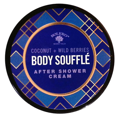 Body Souffle Coconut + Wild Berries After Shower Cream 5fl oz (147.8ml)