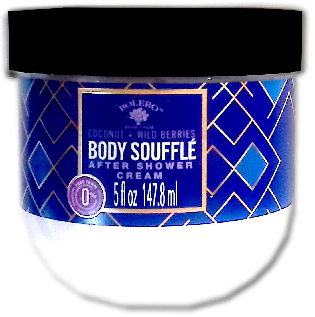 Body Souffle Coconut + Wild Berries After Shower Cream 5fl oz (147.8ml)