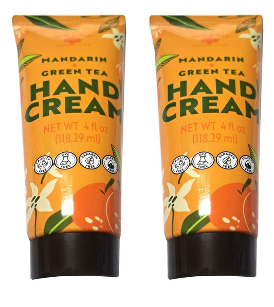 Bolero Hand Cream Mandarin & Green Tea 4fl oz (Set of 2)