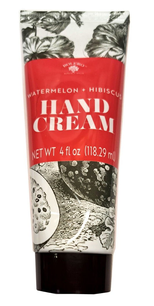 Bolero Hand Cream Watermelon & Hibiscus 4fl oz, 118,29ml