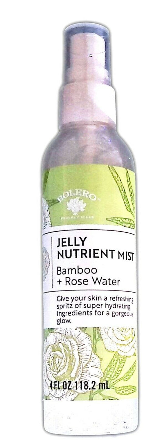 Bolero Jelly Nutrient Mist Bamboo + Rose Water 4fl oz 118.2ml